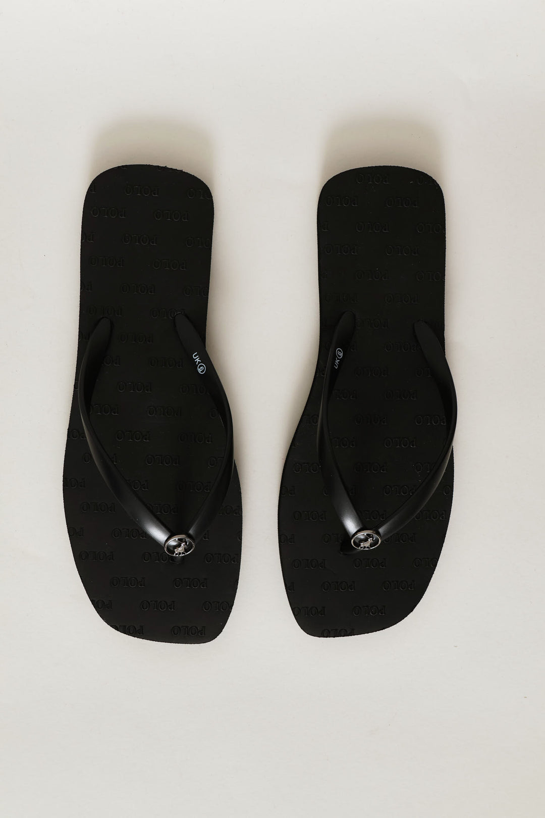Print Flip Flop - Black