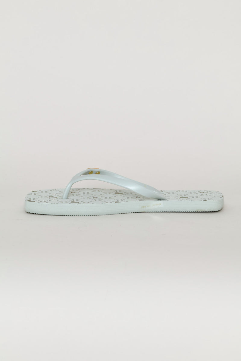 Monogram Flip Flop - Sage