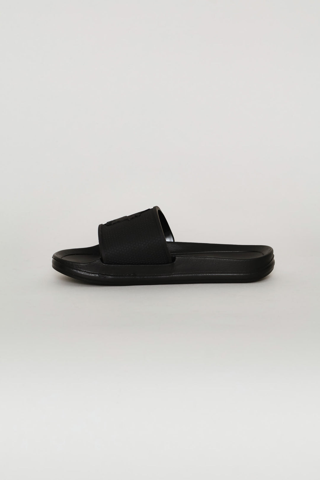 Boys Pony Moulded Pool Sandal - Black