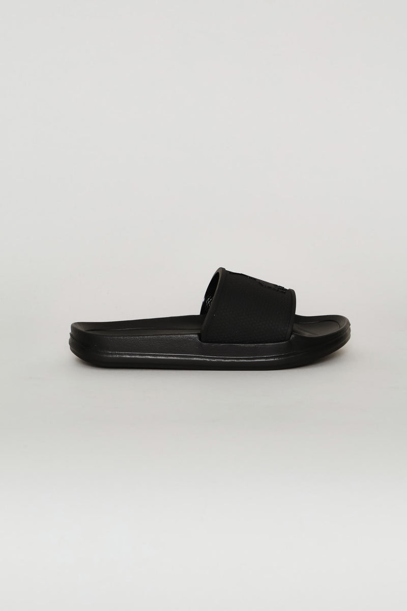 Boys Pony Moulded Pool Sandal - Black