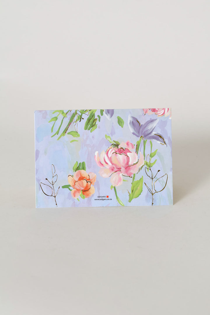 With Love Floral Card - Multi