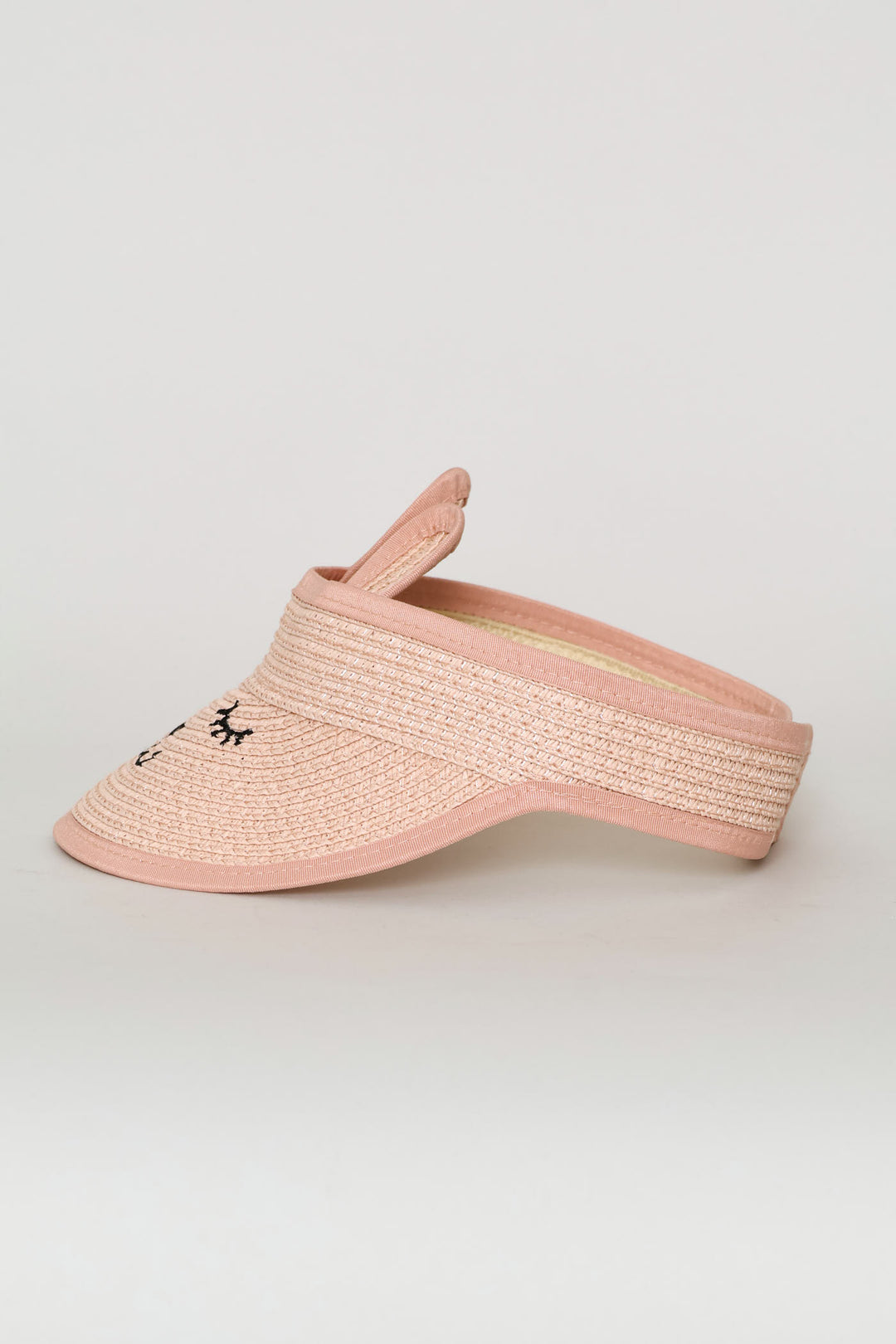 Pre-Girls Novelty Straw Visor - Pink