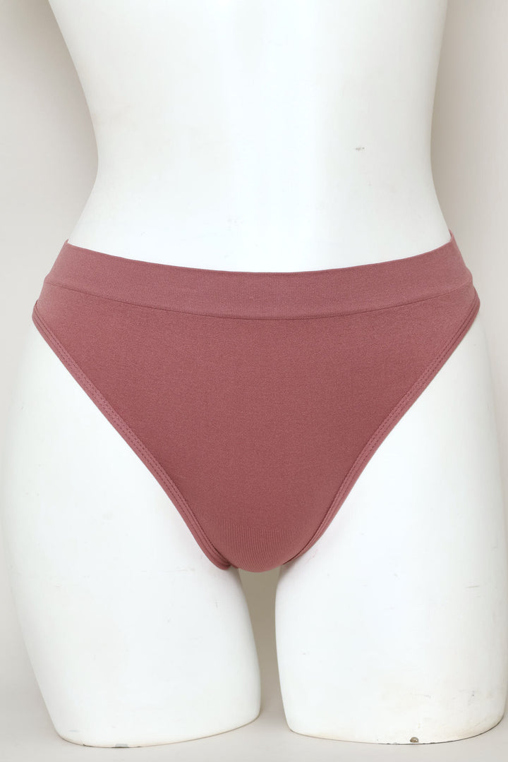 3 Pack Seamless Print Thong Panties - Multi