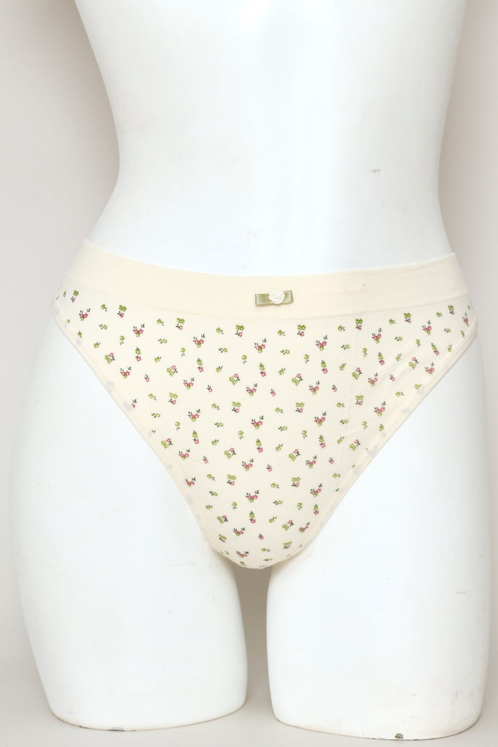 3 Pack Seamless Print Thong Panties - Multi