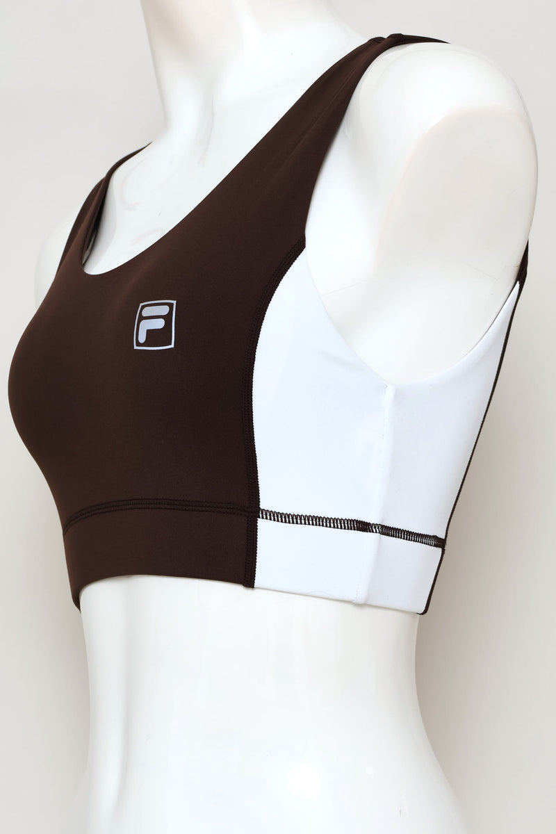 Brooke Sports Bra - Chocolate