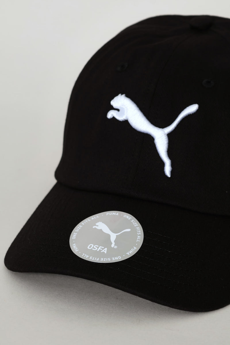 Essential Cat Baseball Cap - Black