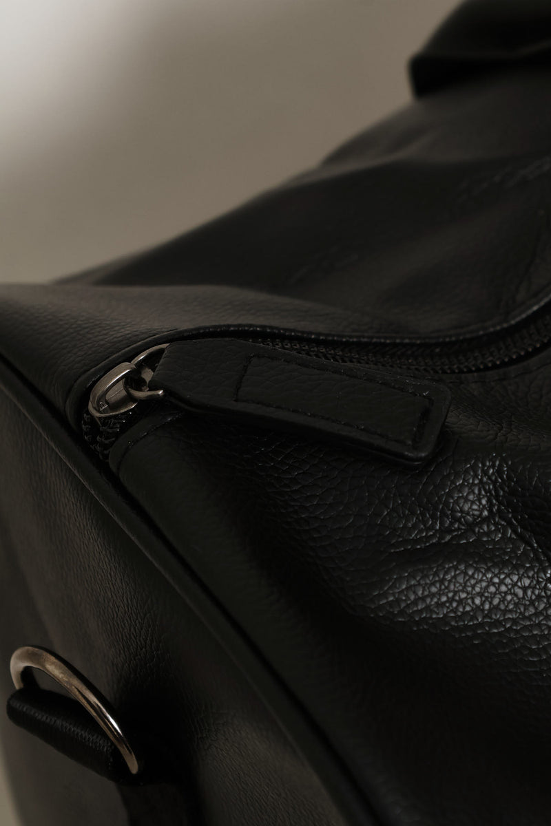 Pu Duffle Bag - Black