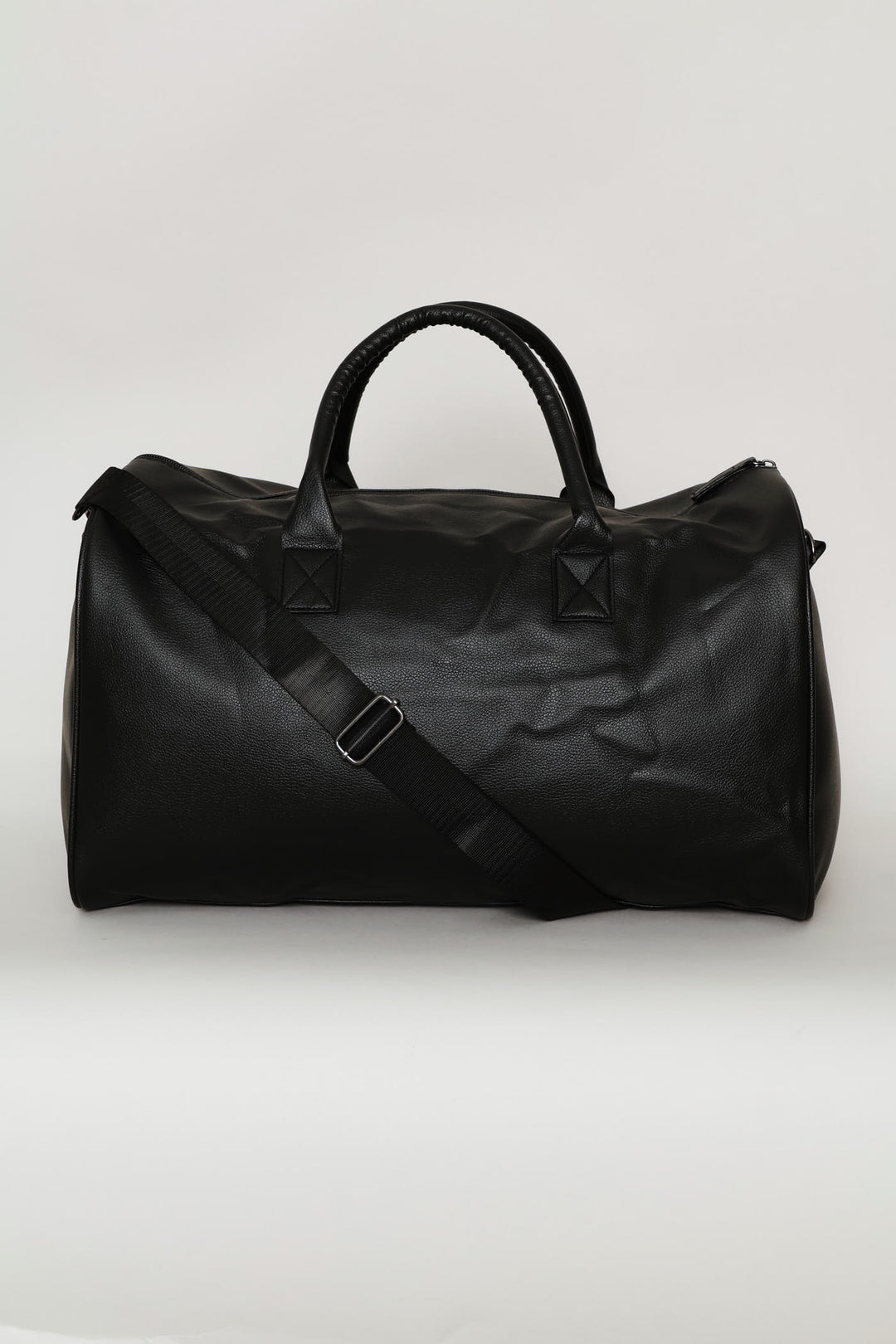 Pu Duffle Bag - Black
