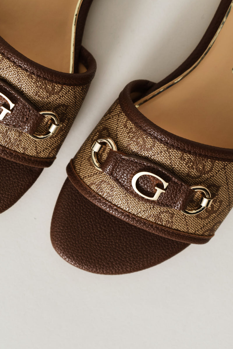 Logo Sandal - Latte