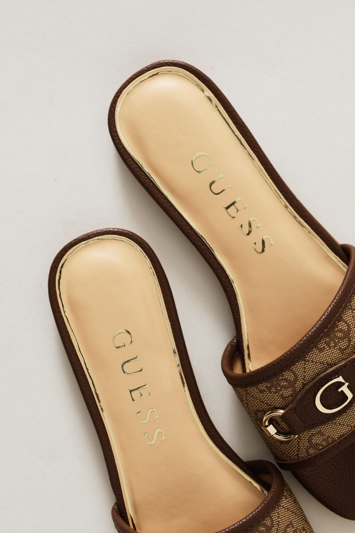 Logo Sandal - Latte