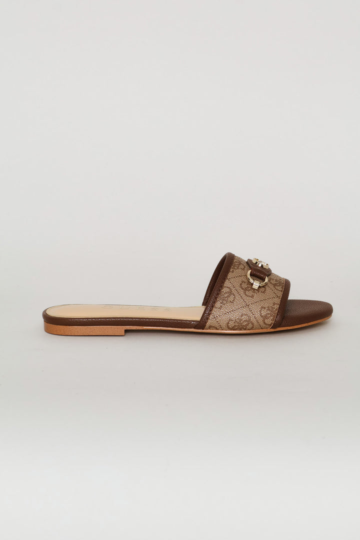 Logo Sandal - Latte