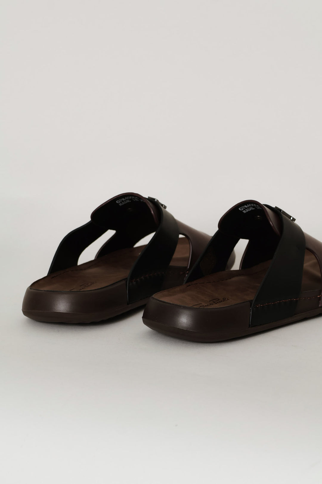 Trim Detail Comfort Sandal - Brown