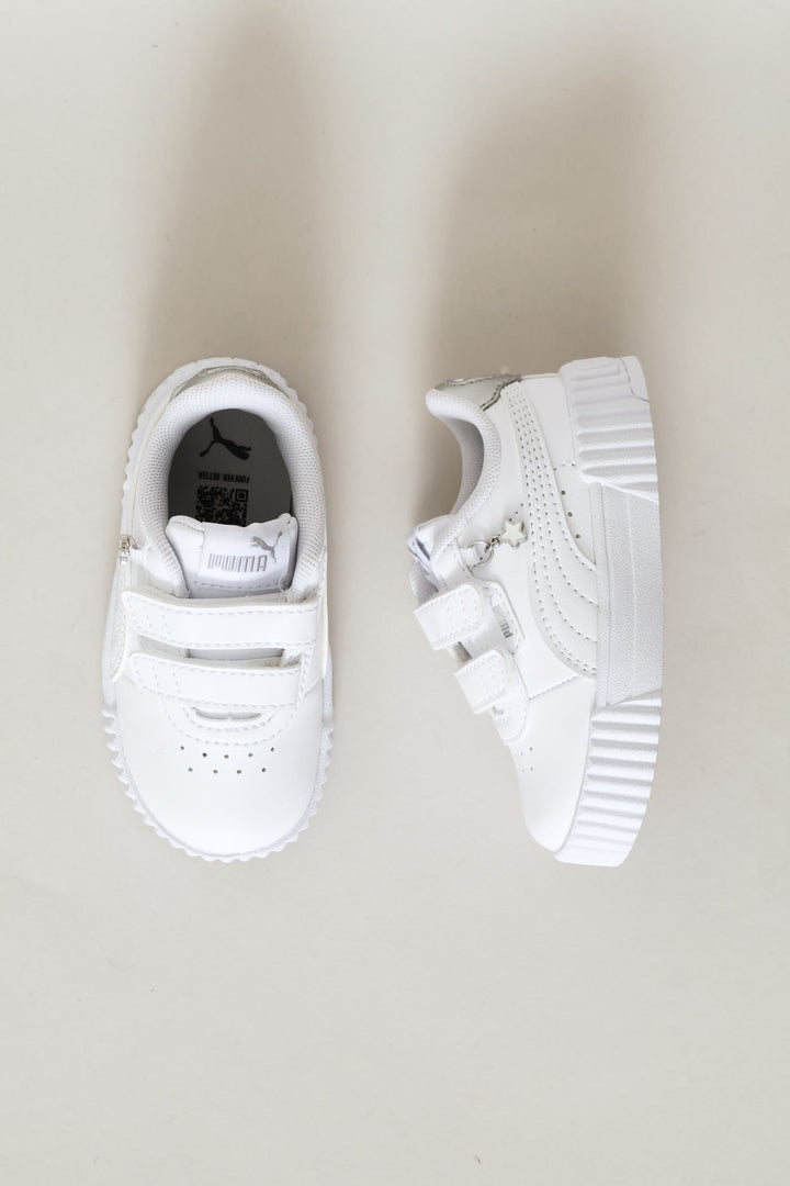 Pre-Girls Carina 3.0 Charm V Sneaker - White