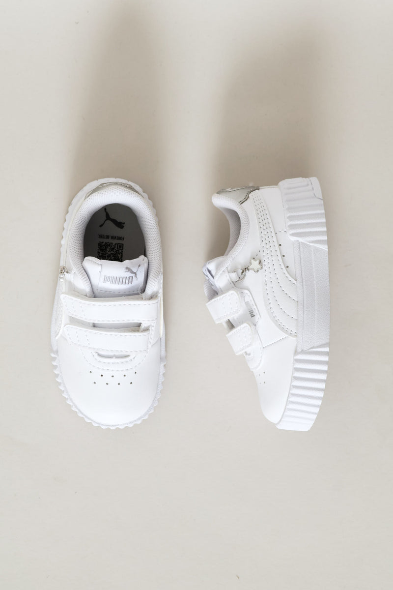 Pre-Girls Carina 3.0 Charm V Sneaker - White
