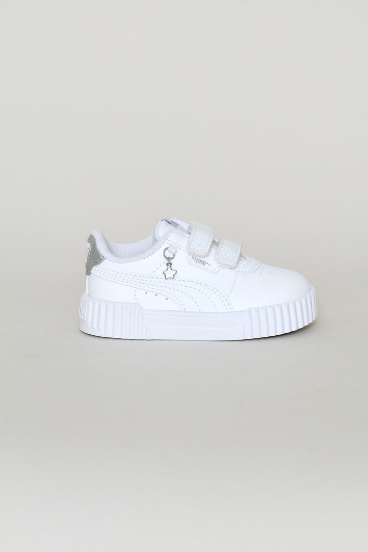 Pre-Girls Carina 3.0 Charm V Sneaker - White