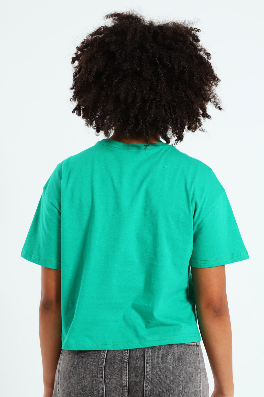 Girls Boxy Paris Tee - Mint