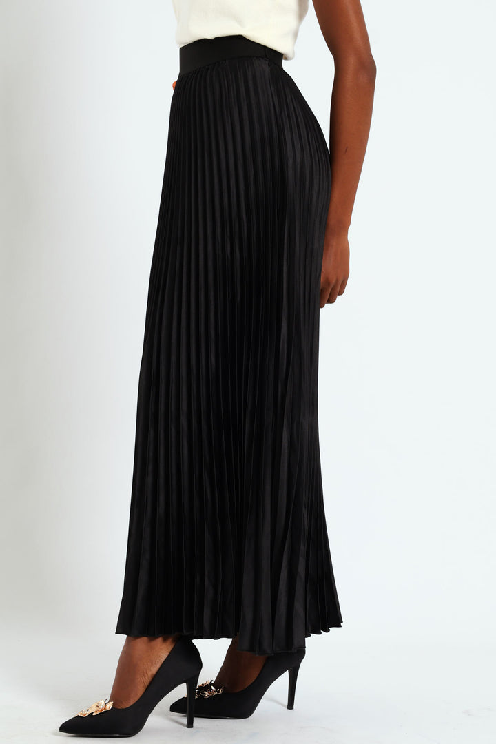 Pleated Skirt - Black