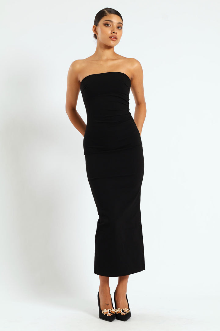 Dawson Strapless Dress - Black