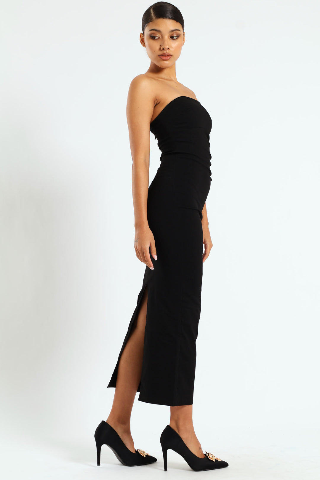 Dawson Strapless Dress - Black