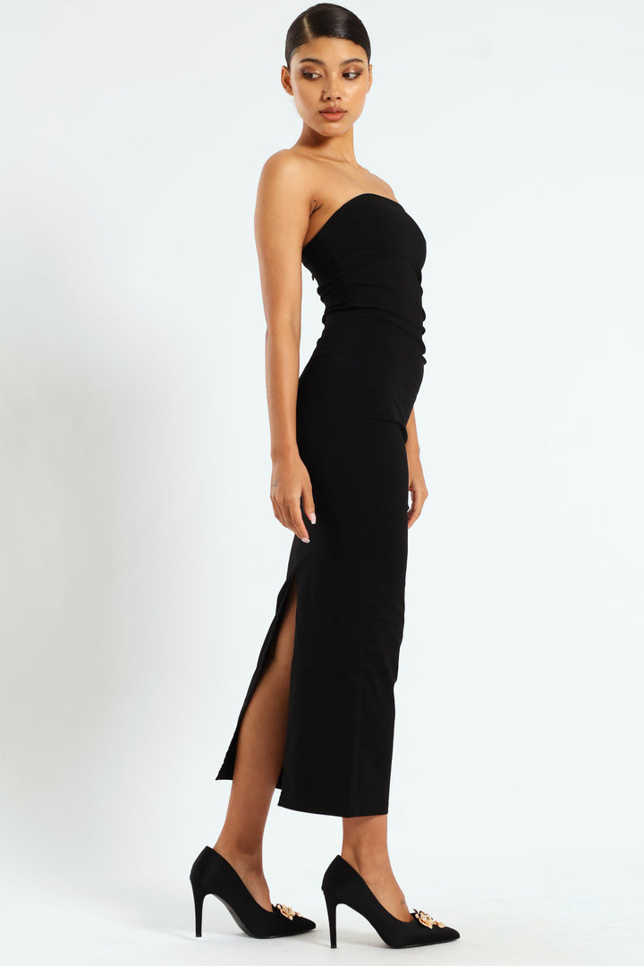 Dawson Strapless Dress - Black