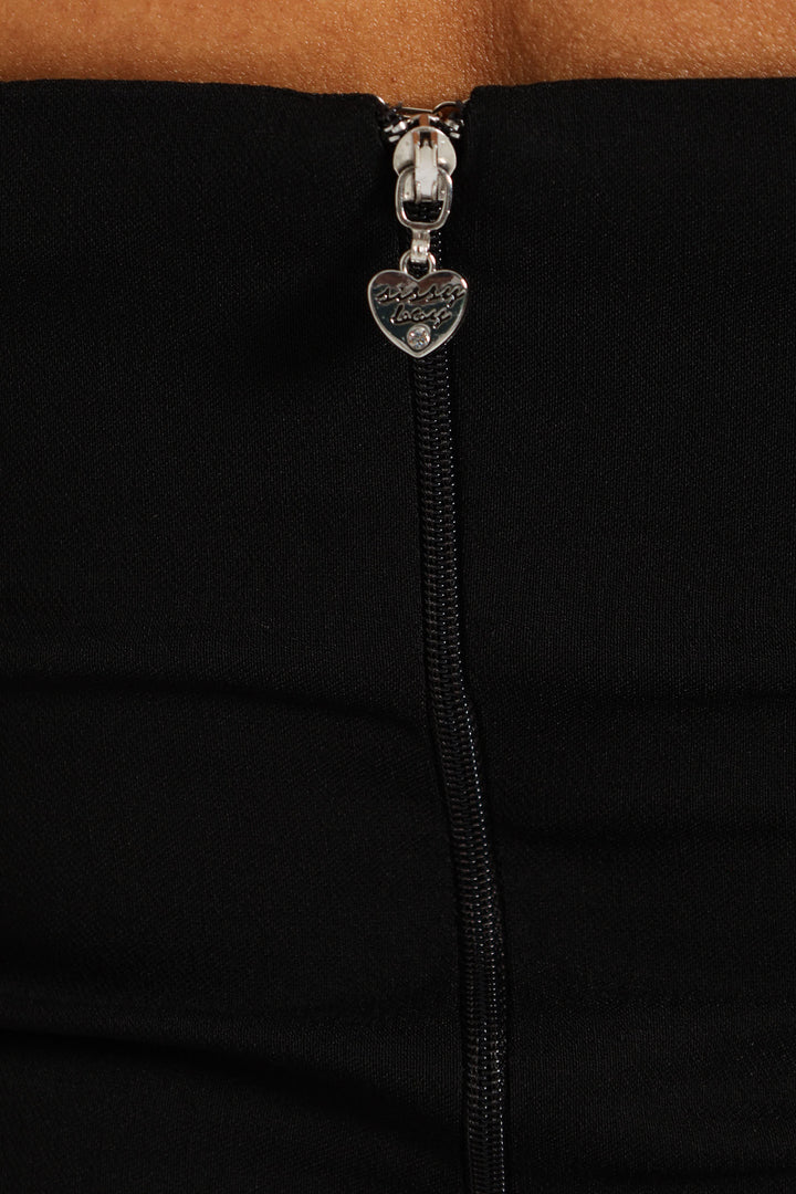 Dawson Strapless Dress - Black