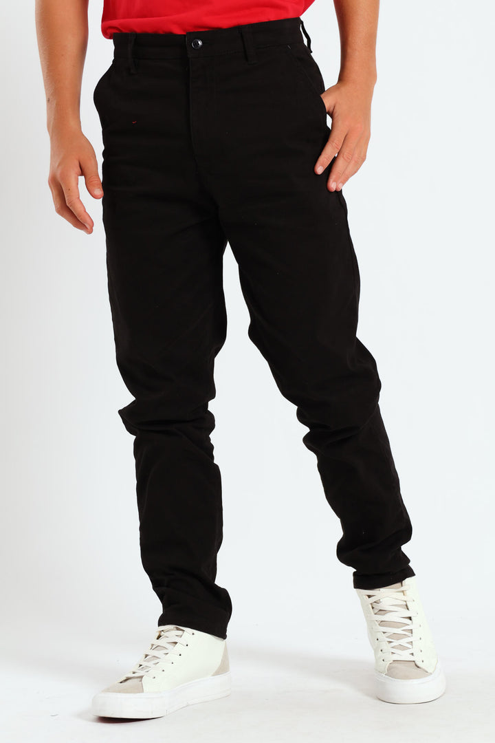Boys Chino Pants - Black