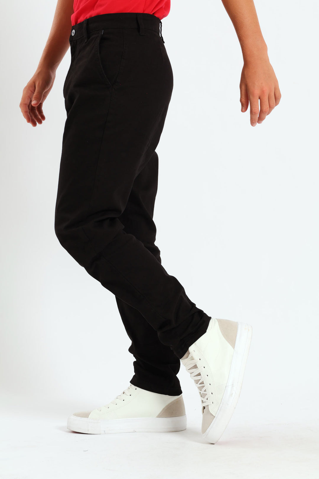 Boys Chino Pants - Black