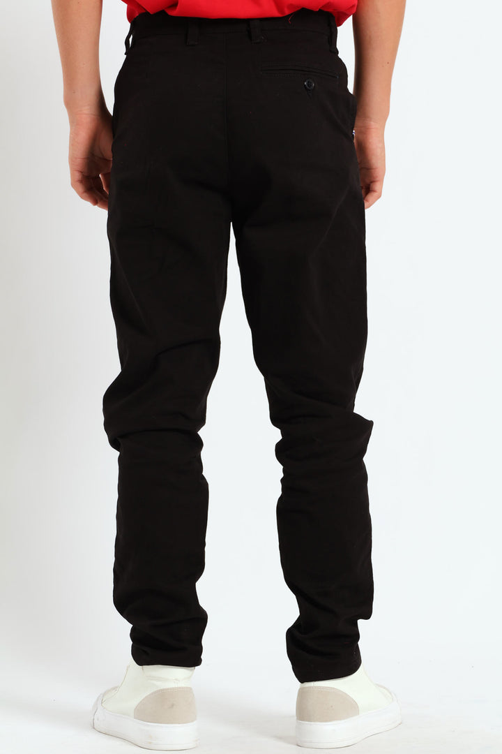 Boys Chino Pants - Black