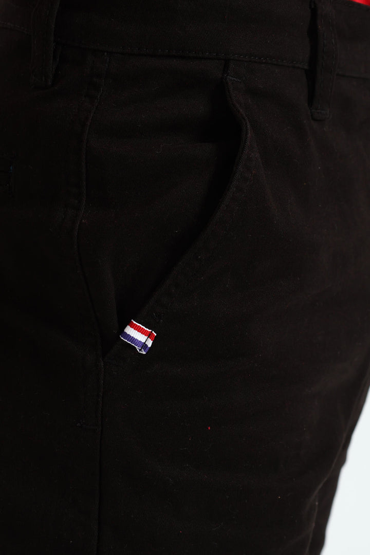 Boys Chino Pants - Black