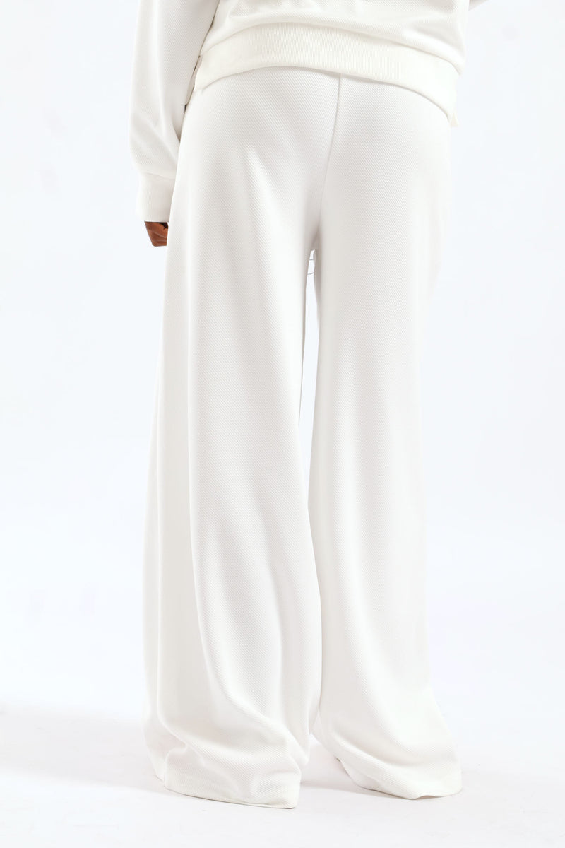 Girls Weekend Favs Baggy Wideleg Pant - Cream