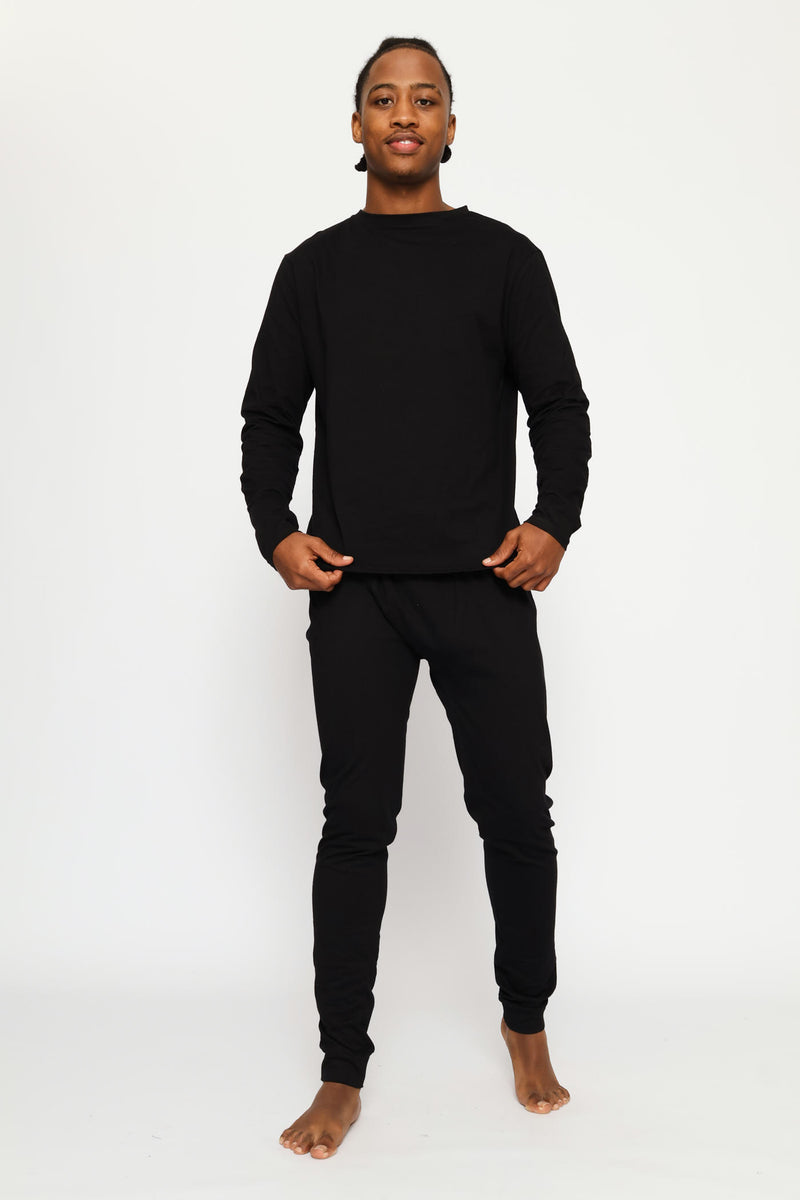 Long John Cotton Thermal - Black