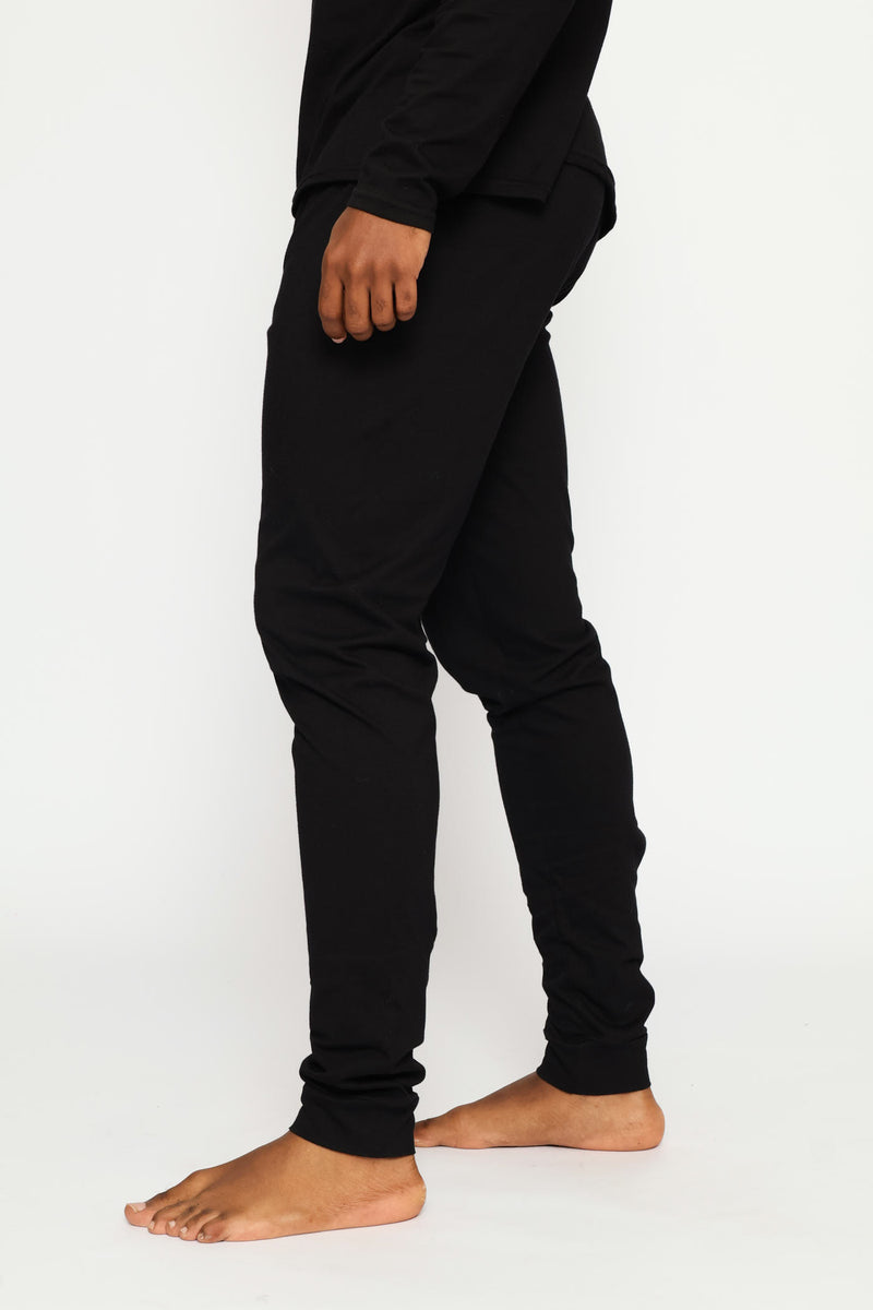 Long John Cotton Thermal - Black