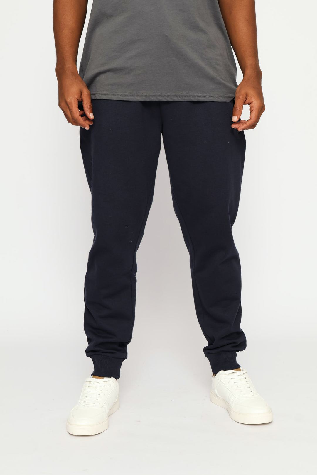 Basic Fleece Jogger - Navy