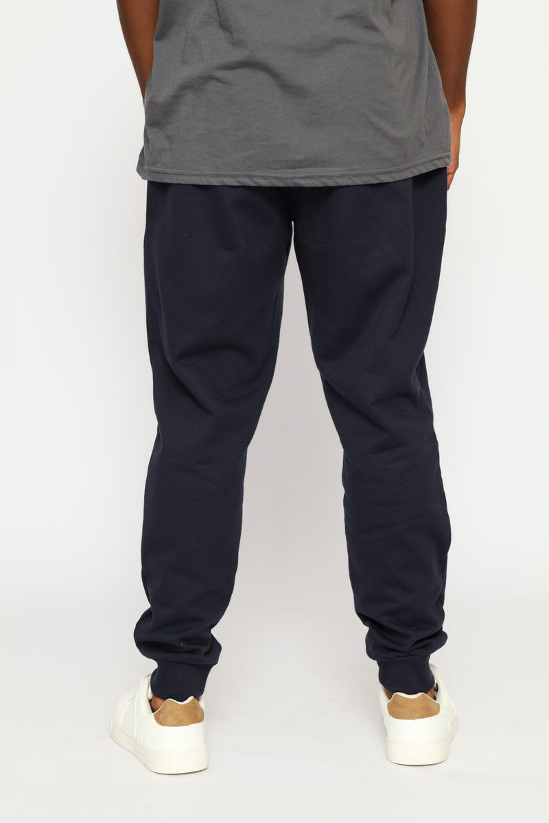 Basic Fleece Jogger - Navy