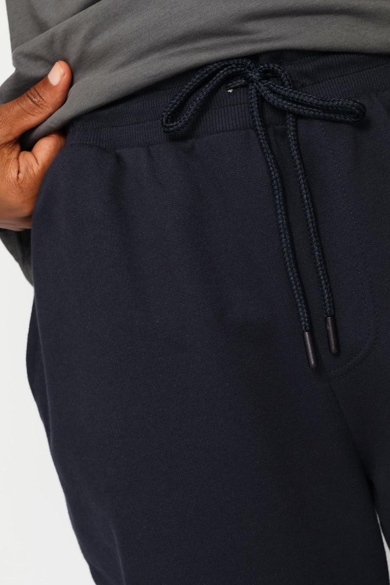Basic Fleece Jogger - Navy