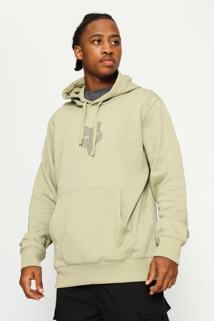 Printed Hoodie - Taupe