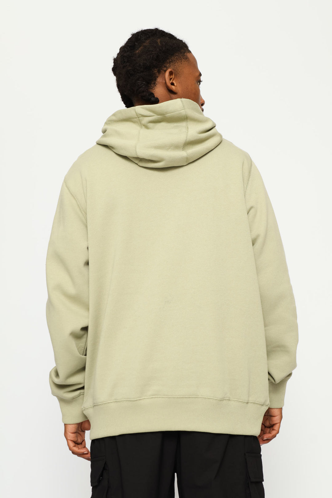 Printed Hoodie - Taupe