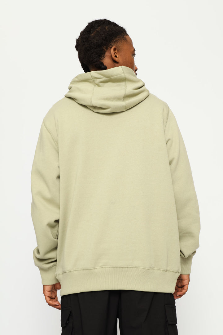 Printed Hoodie - Taupe