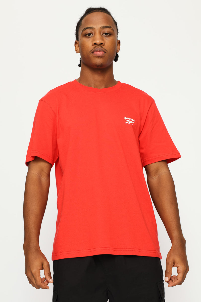 Cody Small Logo Crew Neck Tee - Red