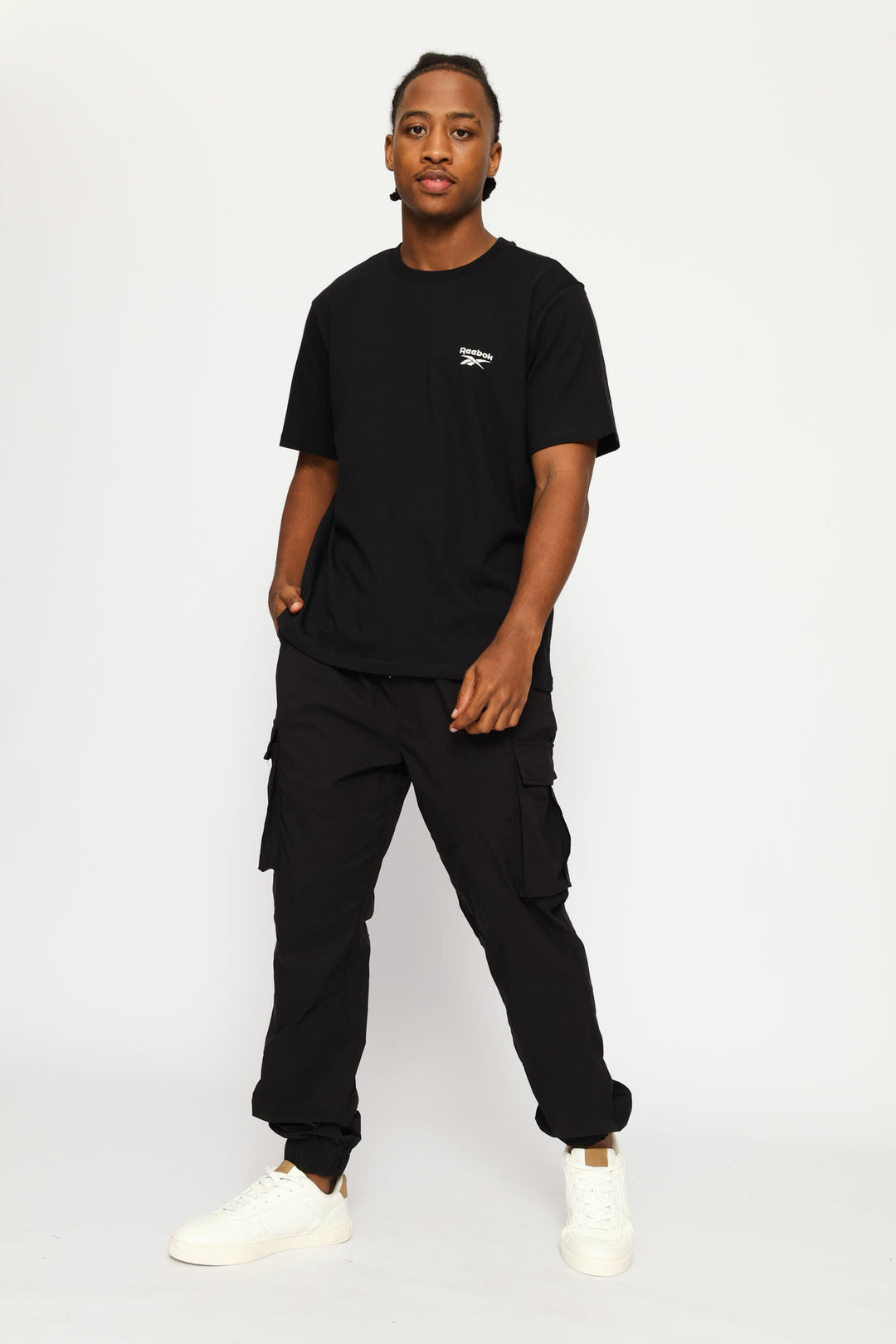 Cody Small Logo Crew Neck Tee - Black