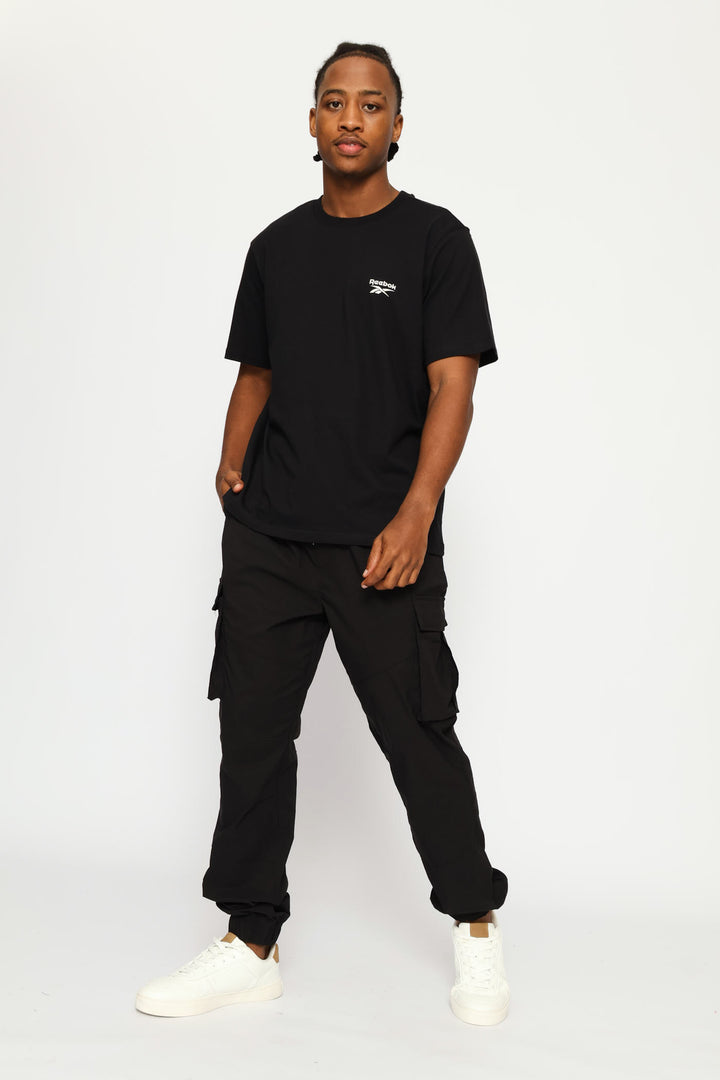 Cody Small Logo Crew Neck Tee - Black