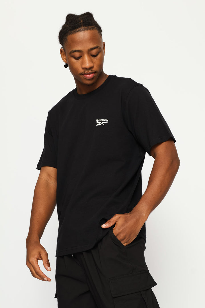 Cody Small Logo Crew Neck Tee - Black