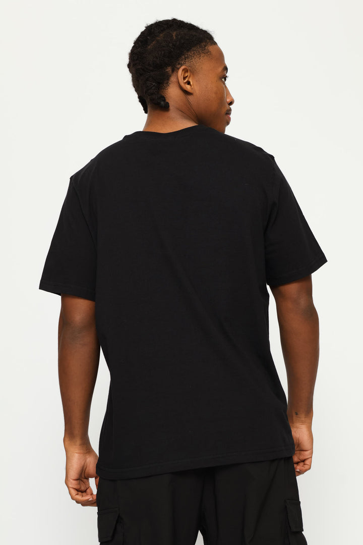 Cody Small Logo Crew Neck Tee - Black
