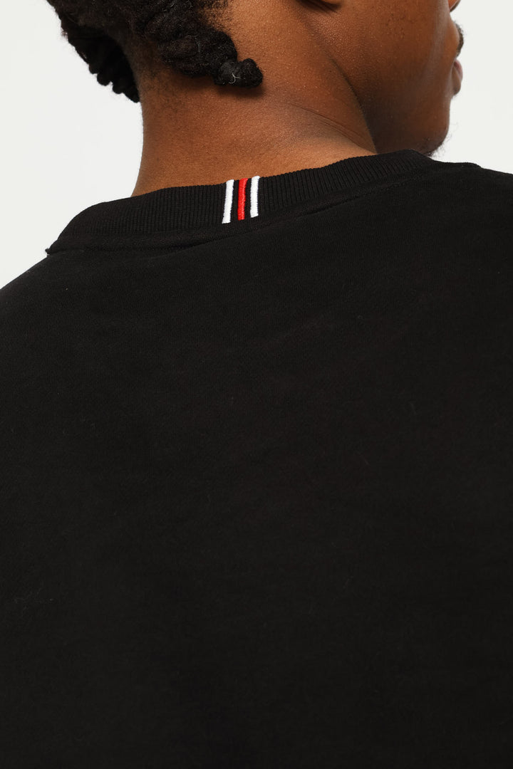 Fabien Crew Top - Black