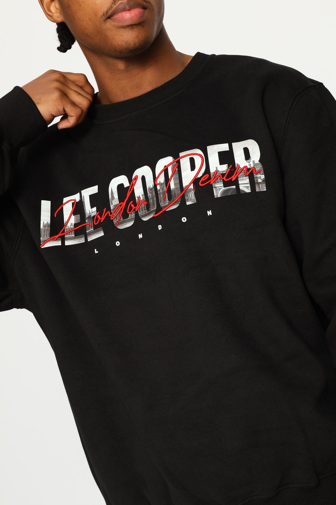 Fabien Crew Top - Black