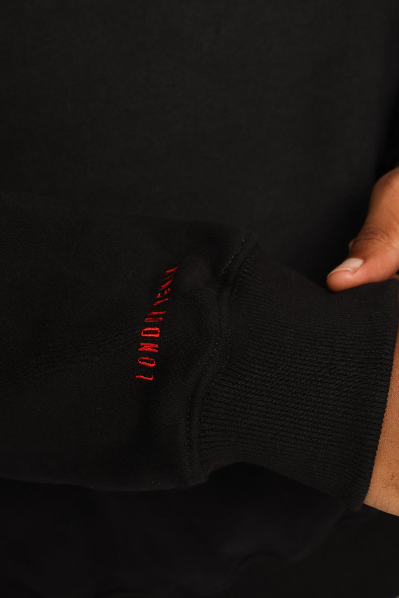 Fabien Crew Top - Black