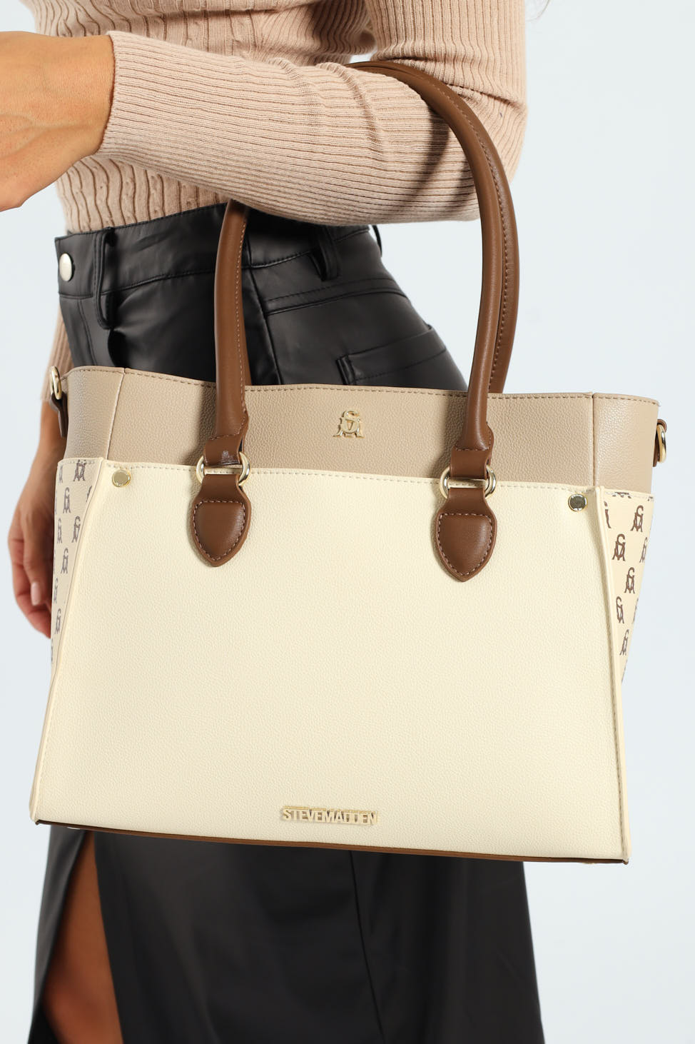 Bmarios Medium Tote Bag - Beige