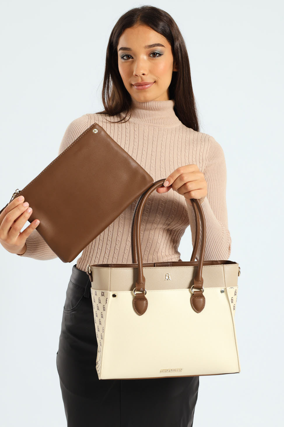 Bmarios Medium Tote Bag - Beige