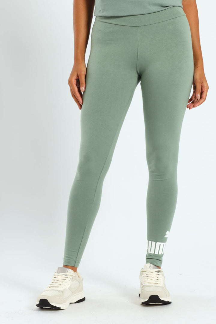 Essential No. 1 Logo Leggings - Green