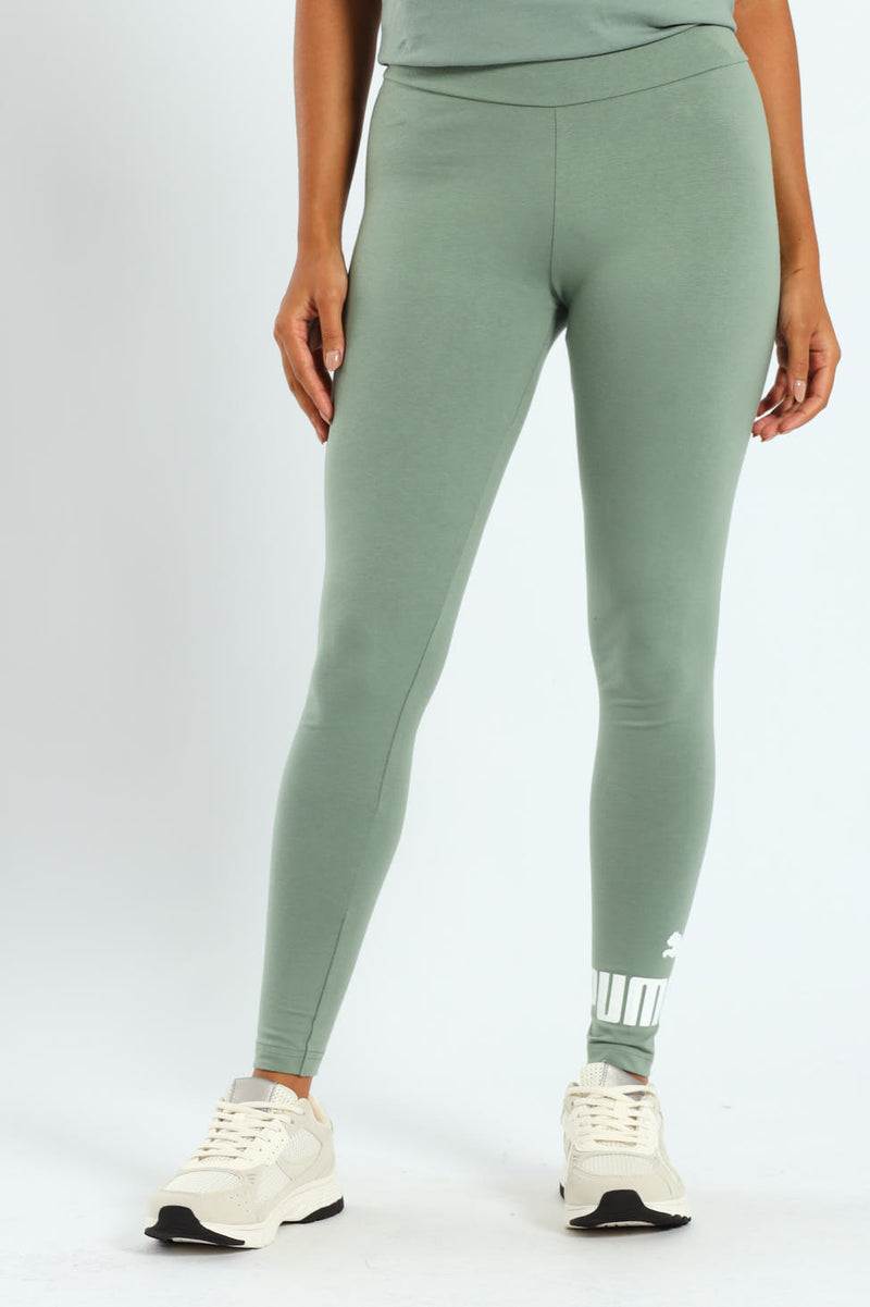 Essential No. 1 Logo Leggings - Green